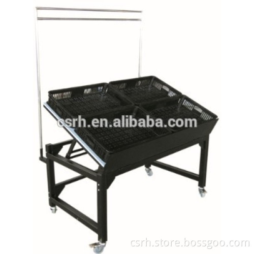 Supplier of RH-VFM03 Supermarket Fruit And Vegetable Display Rack